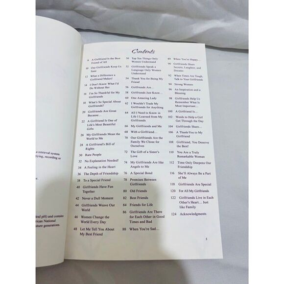 Girlfriends The Best Friends Collection Paperback Book by Blue Mountain Arts - Picture 11 of 11